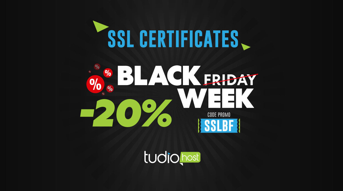 -20% sur SSL certificates